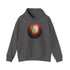 Halloween Harvest Moon - Graphic Hooded Sweatshirt Charcoal